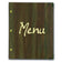 Protege menu faux bois 31x24