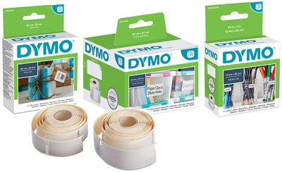 Etiquettes Dymo labelwriter 13x25 mm - rouleau de 1000 étiquettes