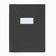 Protege-cahier 17x22 opaque noir