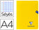 Cahier A4 96 pages Mimesys seyes -jaune