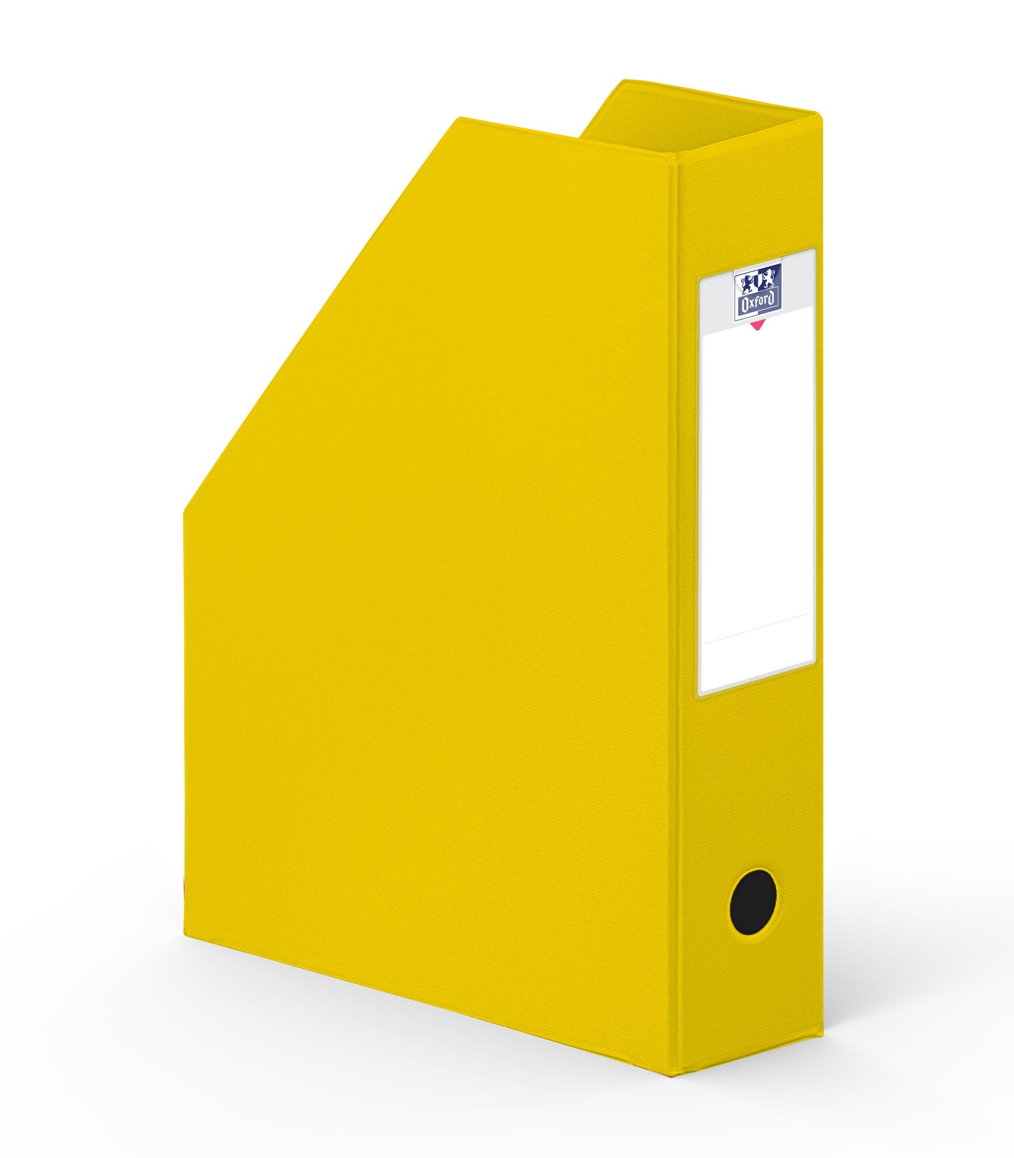Boite classement pan coupe pvc d.7cmjaune