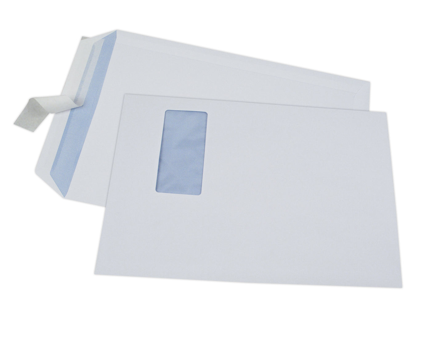 Pochettes eco blanc avec fenetre 229x324 bdp 90g boite de 250