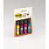 Index Post-it® etroit set distributeur de 4 couleur vives