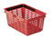 Panier de courses 19l rouge
