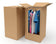 Caisse Penderie 50x50x100 cm - Rangement Vêtements
