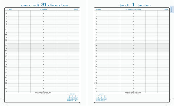 Agenda journee planifiee22 barbara18x22