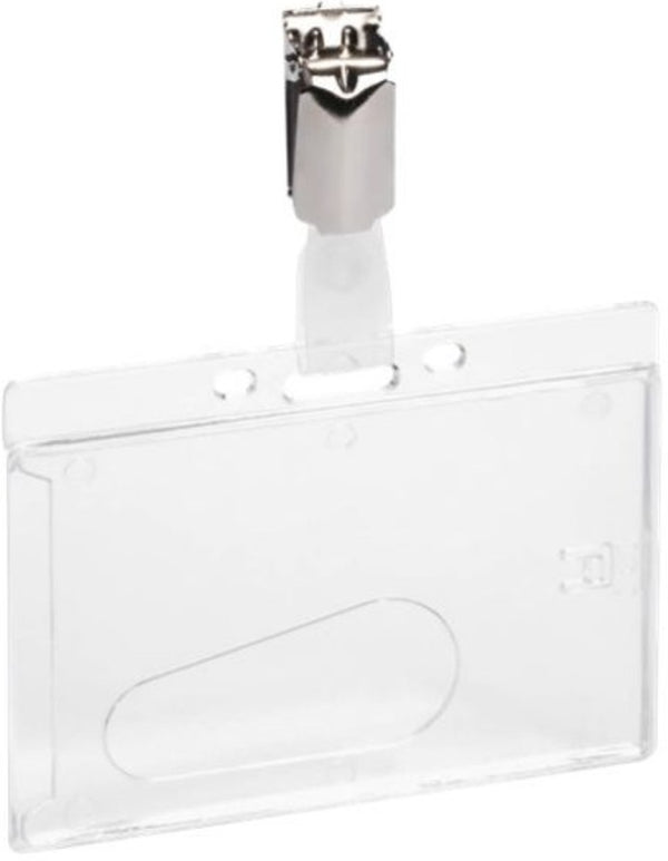 20 Portes badge de nom à pince - 54 x 85 mm - Durable