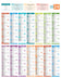 Calendrier 14m 55x43 carte france