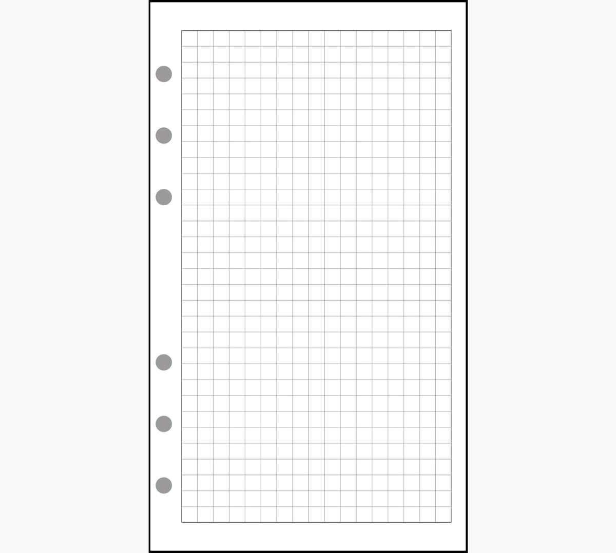 Recharge Exacompta Exatime 21 Quadrillé 5x5 14x21cm 32 Feuillets