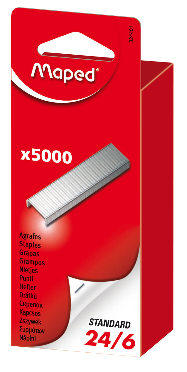 Agrafes 24/6 boite 5000