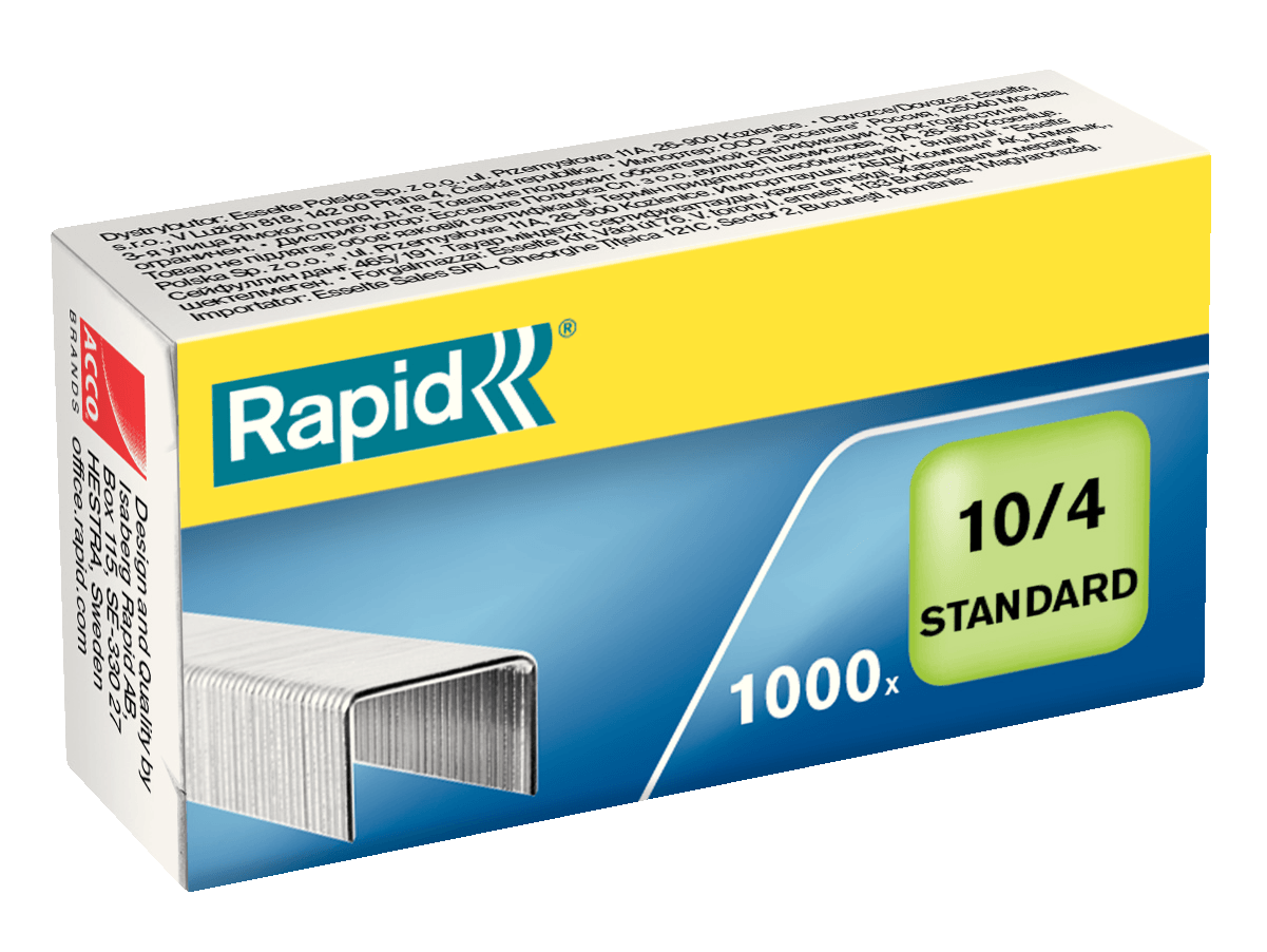 Agrafe rapid n.10 galva boite de 1000