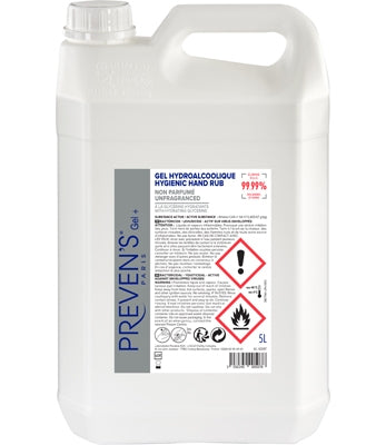 Gel hydroalcoolique COLDIS HYGIENE DS592 5L