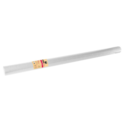 Nappe damassee 118cm rl25m blanc