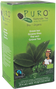 Thé Vert Bio en Sachets - Certifié Fairtrade-boite de 25 sachets