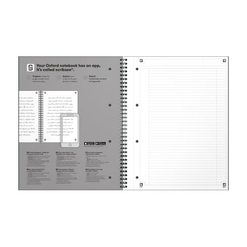 Cahier A4+ 160 pages lignée - Couverture résistante