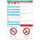 Panneau affichages obligatoires code du travail -40x60cm