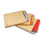 Pochettes kraft soufflet 30mm 280x365 120g paquet de 50
