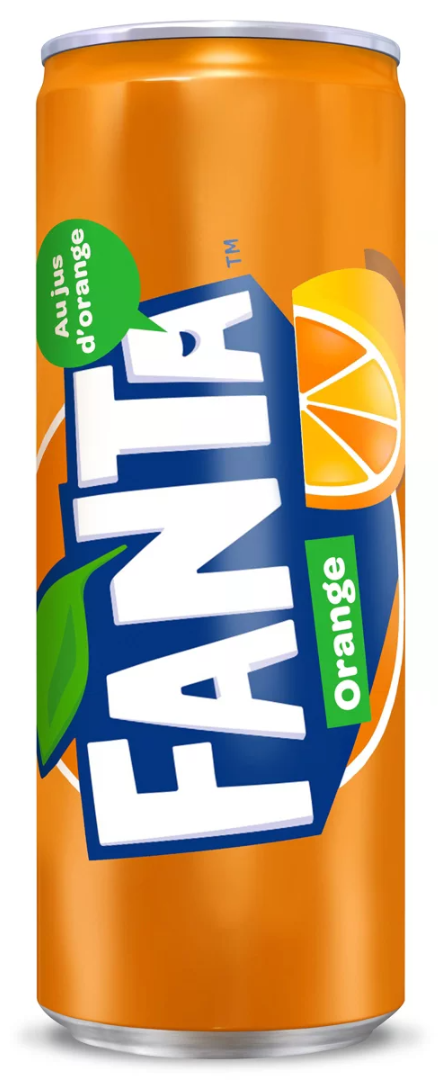 Fanta orange- Saveur Naturelle-33cl