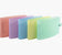 Classeur pour fiches polypro A5 dos 30mm pastel