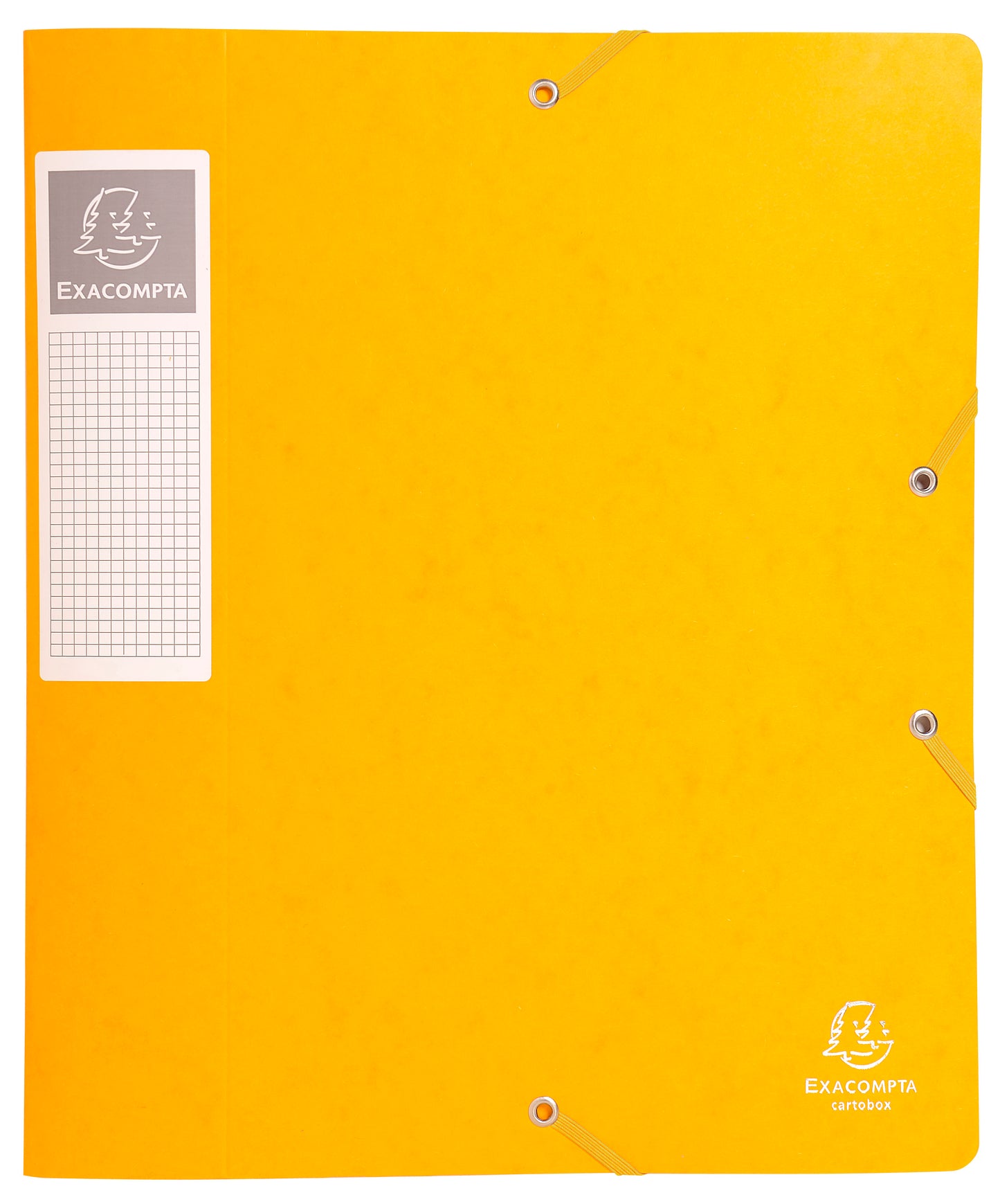 Boite classement nature dos de 60 jaune