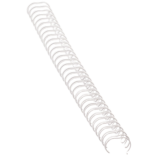 Reliure metal 12.7mm blanc b/100