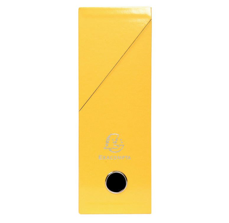 Boite de transfert 25x33mm dos 90mm pelliculé-jaune
