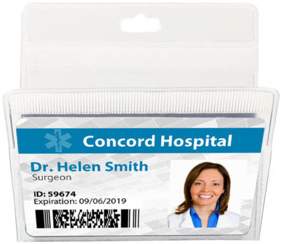 Badge multi-cartes 4cartes lot de 10