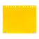 Pochette perforée magnétique A4- recto/verso -sachet de 5-jaune