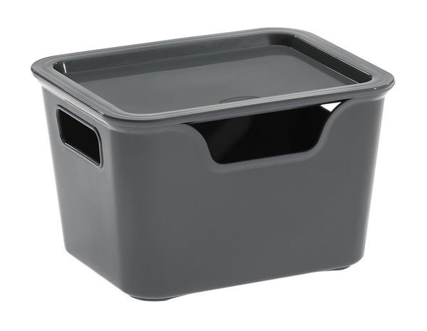 Boite rangement bella 1,9lgris
