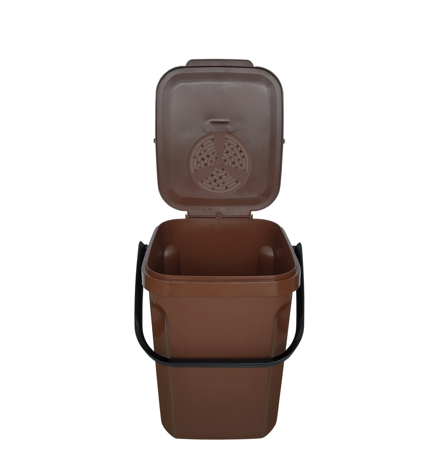 Poubelle Compost Organik 10L - Marron
