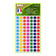 Pastilles adhésives diamétre 8mm assorties paquet de 385