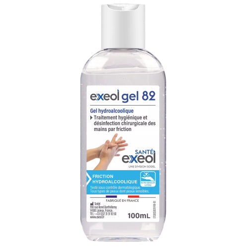Gel hydroalcoolique 100ml - Action rapide et apaisante