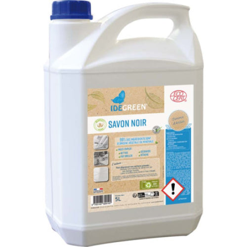 Savon noir liquide Eco-certifié bidon de 5 litres