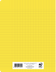 Cahier 17x22 cm 96 pages Séyès Polypropylène Jaune