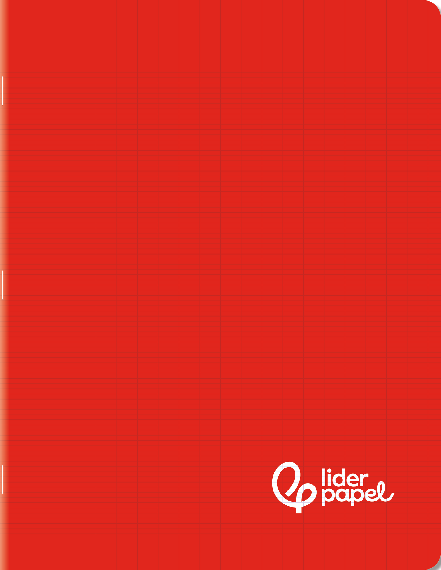 Cahier 17x22 cm 96 Pages Seyès Couverture Rouge