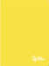 Cahier polypropylène jaune 24x32 96 pages seyes