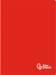 Cahier polypropylène rouge 24x32 48 pages seyes