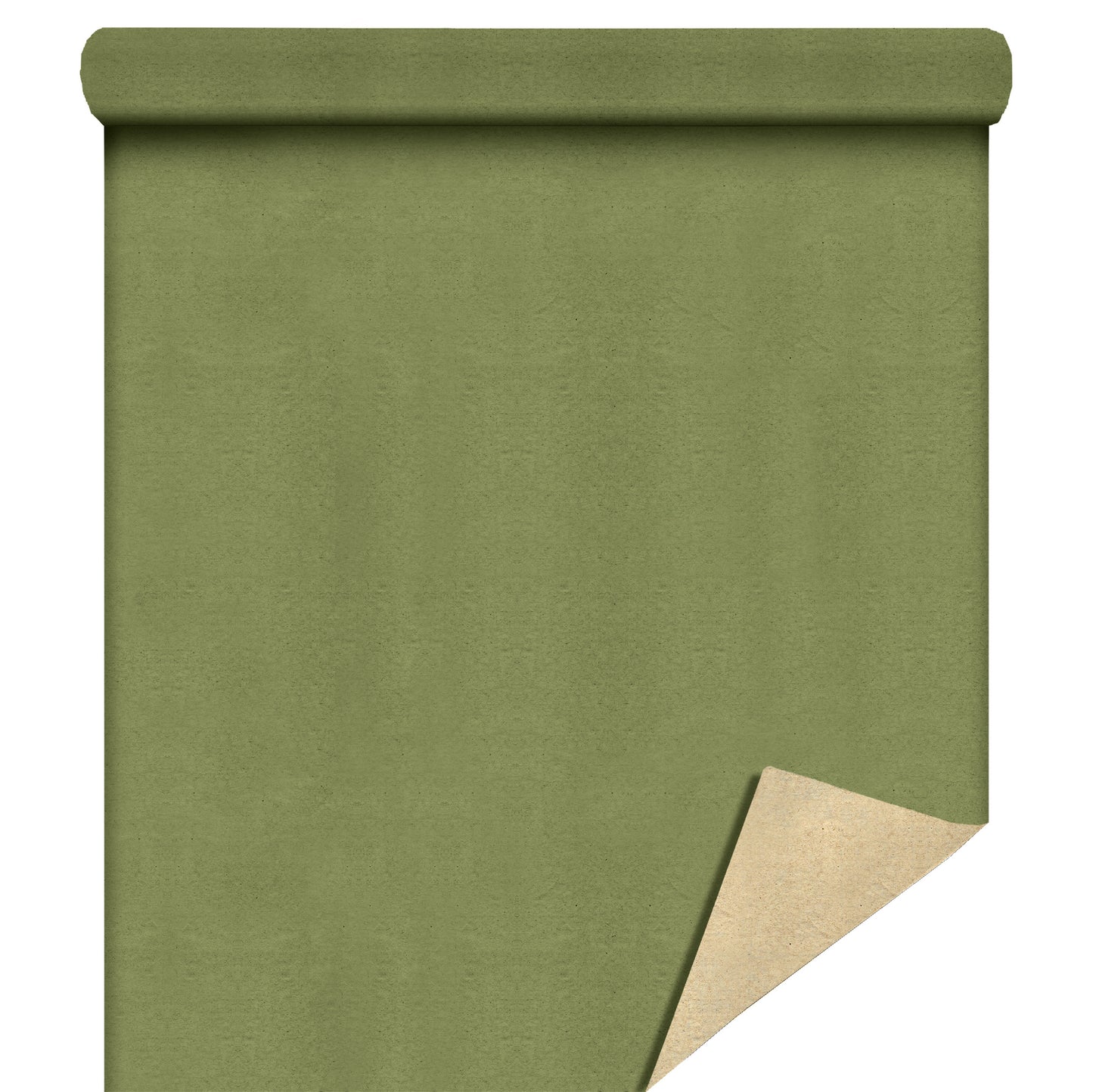 Rouleau Papier Cadeau Kraft Vert Amande 70g - 50mx0.70