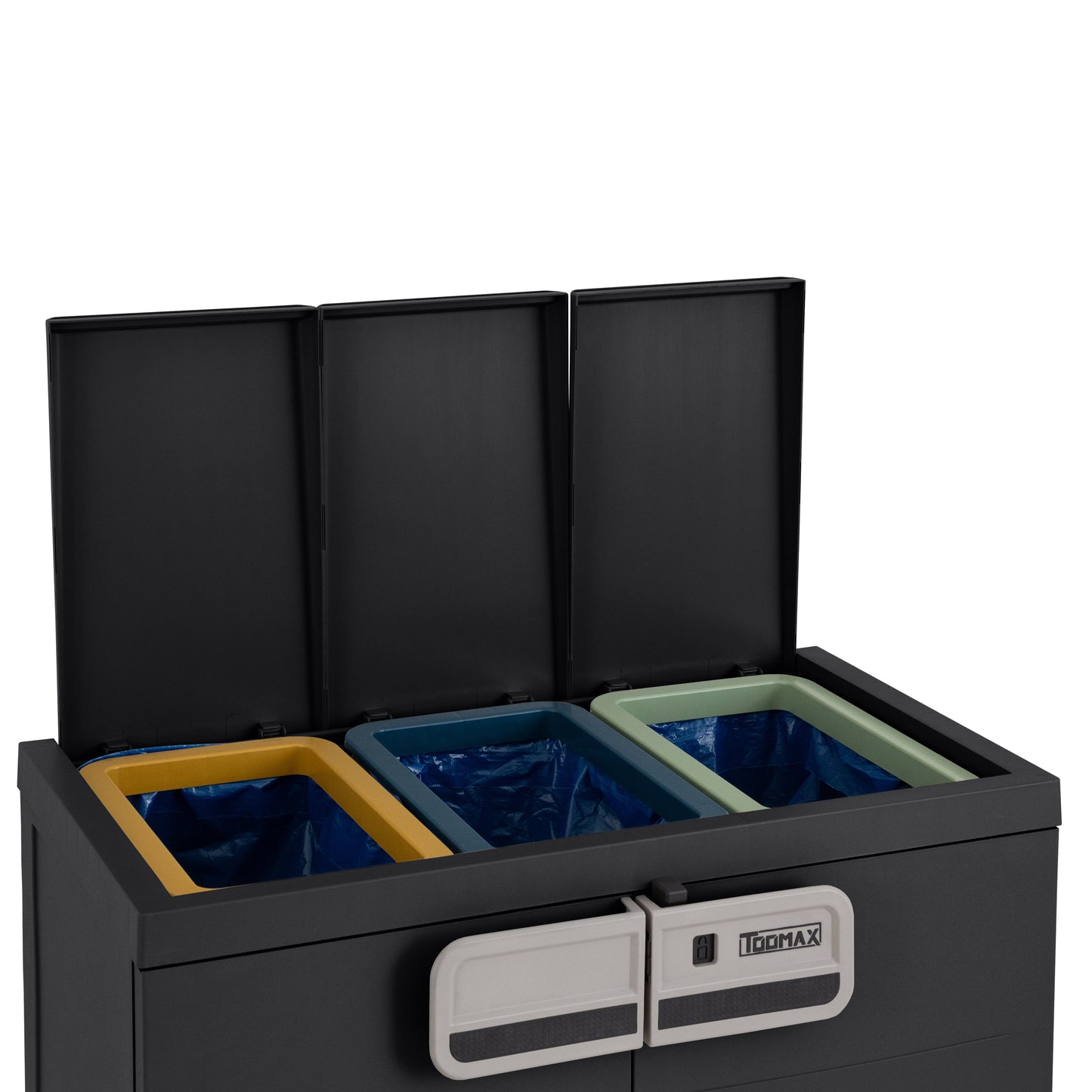 Armoire tri sélectif 60L - Compacte et robuste