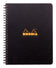 Cahier notebook rhodiactive A5 spirales 160pages quadrillé 5x5
