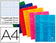 Cahier 21x29.7 pique 96 pages quadrillé 5x5 - clairefontaine