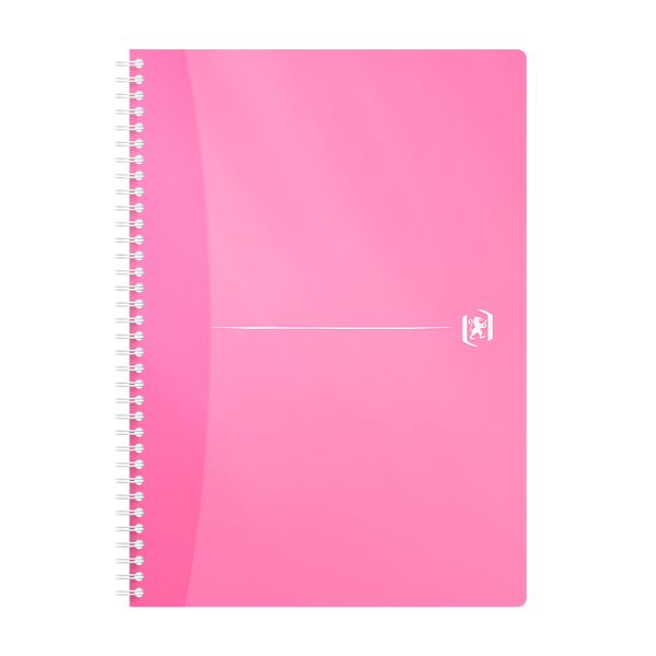 Cahier a4 180 pages quadrillé 5x5 my colors assorti