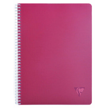 Cahier 21x29.7 reliure spirale 180 pages quadrillé 5x5