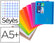 Cahier koverbook polypropylène 17x22 96 pages seyes assorti