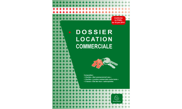 Dossier location bail exacompta 47