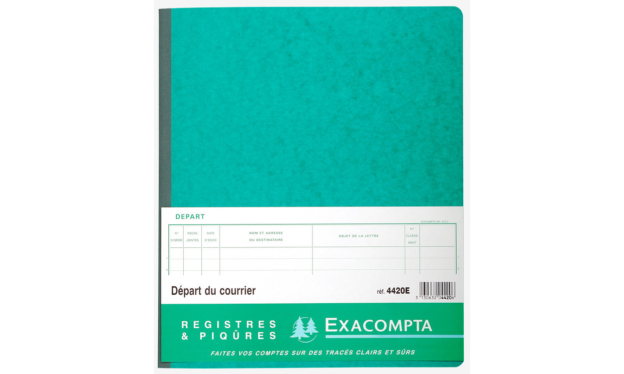 Registre depart courrier ref4420