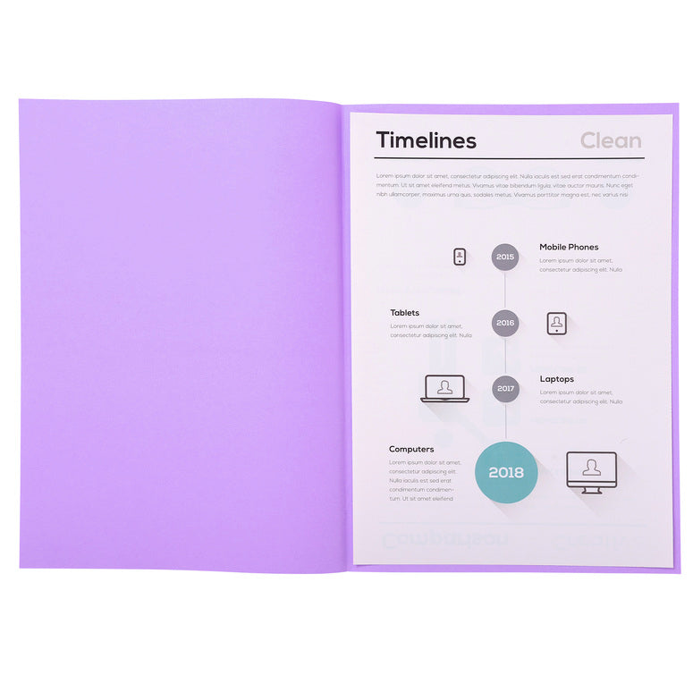 Sous-chemises 60grs paquet de 250-lilas
