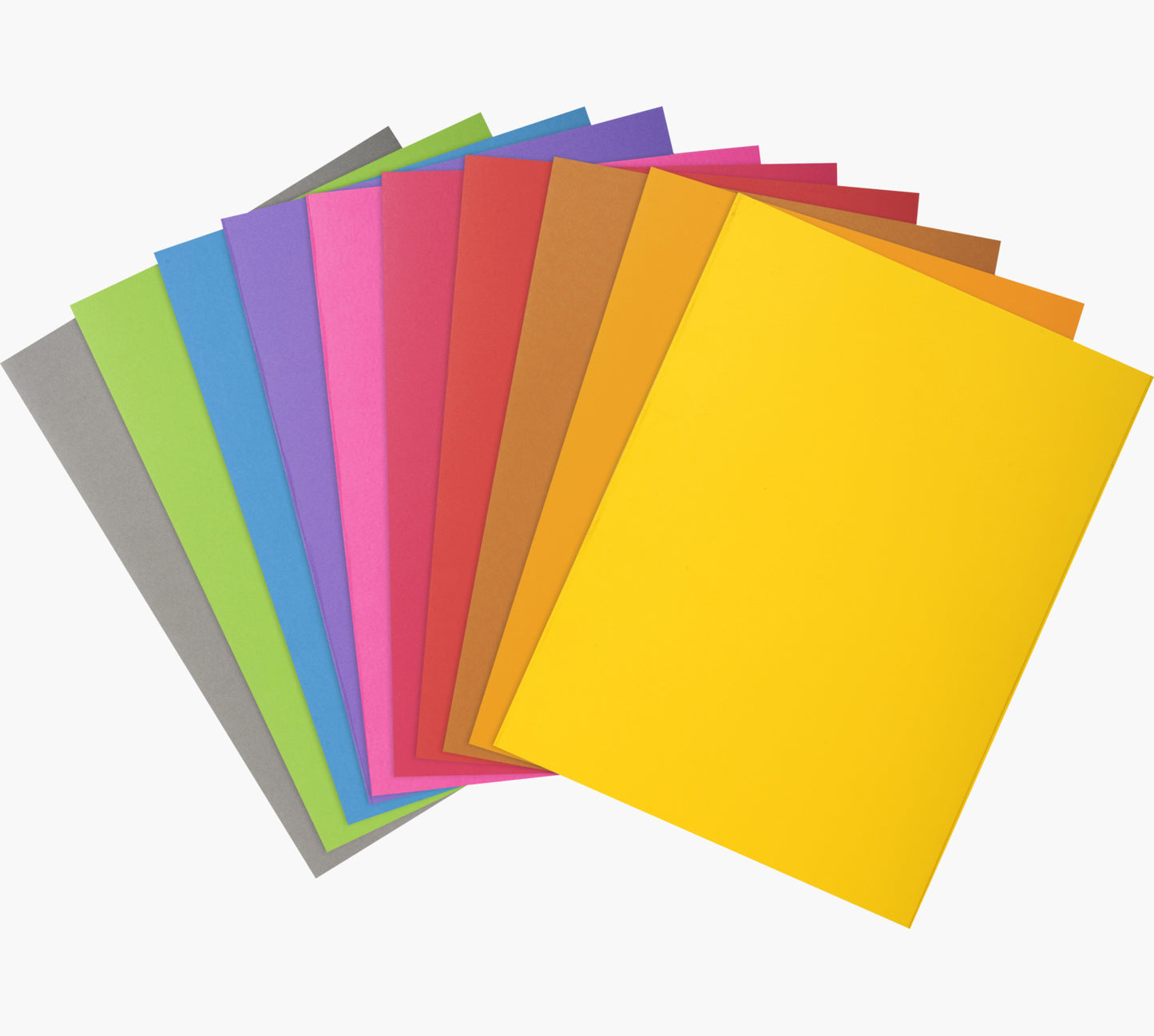 Chemise rocks 24x32cm paquet de 100 couleurs assorties