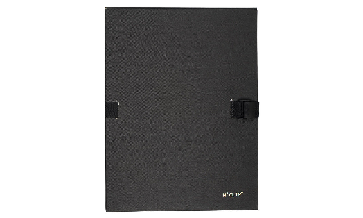 Chemise extensible a clip noir