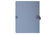 Chemise toile dos extensible rabat gris